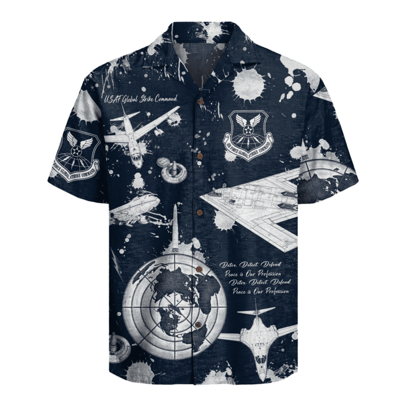 US Air Force - Global Strike Command (AFGSC) - Hawaiian Shirt