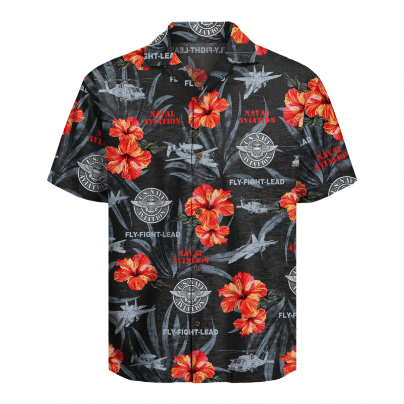 US Navy Naval Aviation Hawaiian Shirt