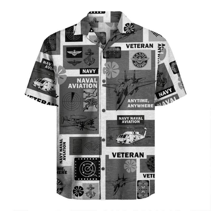 US Navy Naval Aviation Hawaiian Shirt