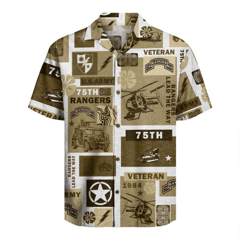 US Army - 75th Ranger Hawaiian Shirt
