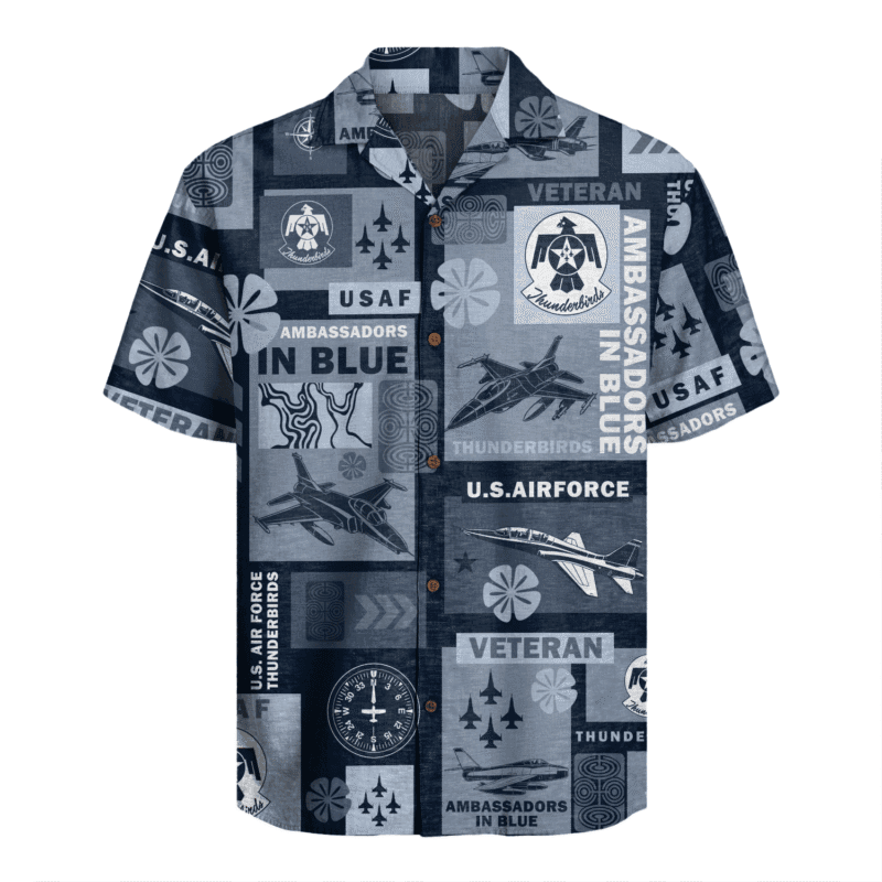 US Air Force - Thunderbirds Hawaiian Shirt