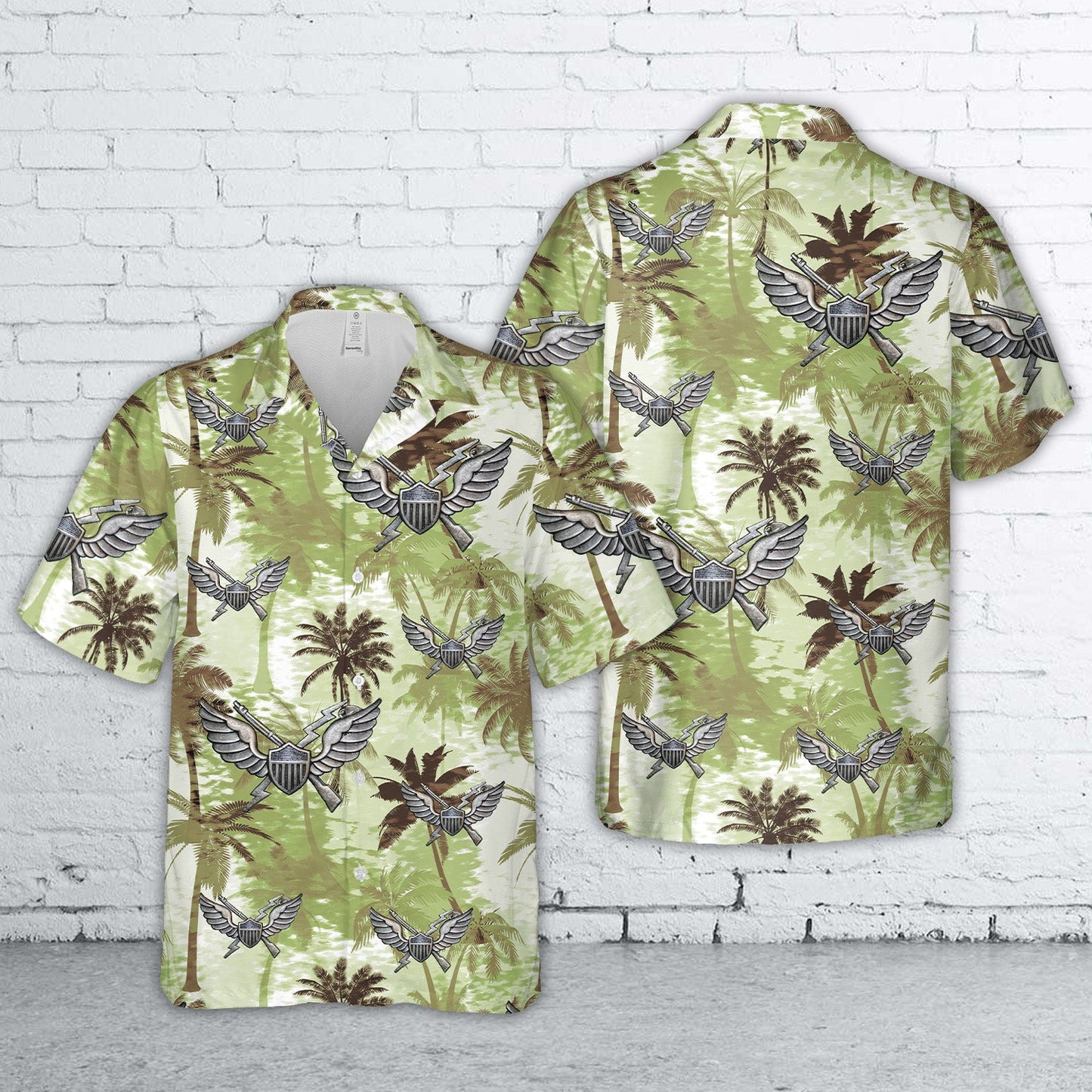 US Army Original Air Assault Badge Hawaiian Shirt