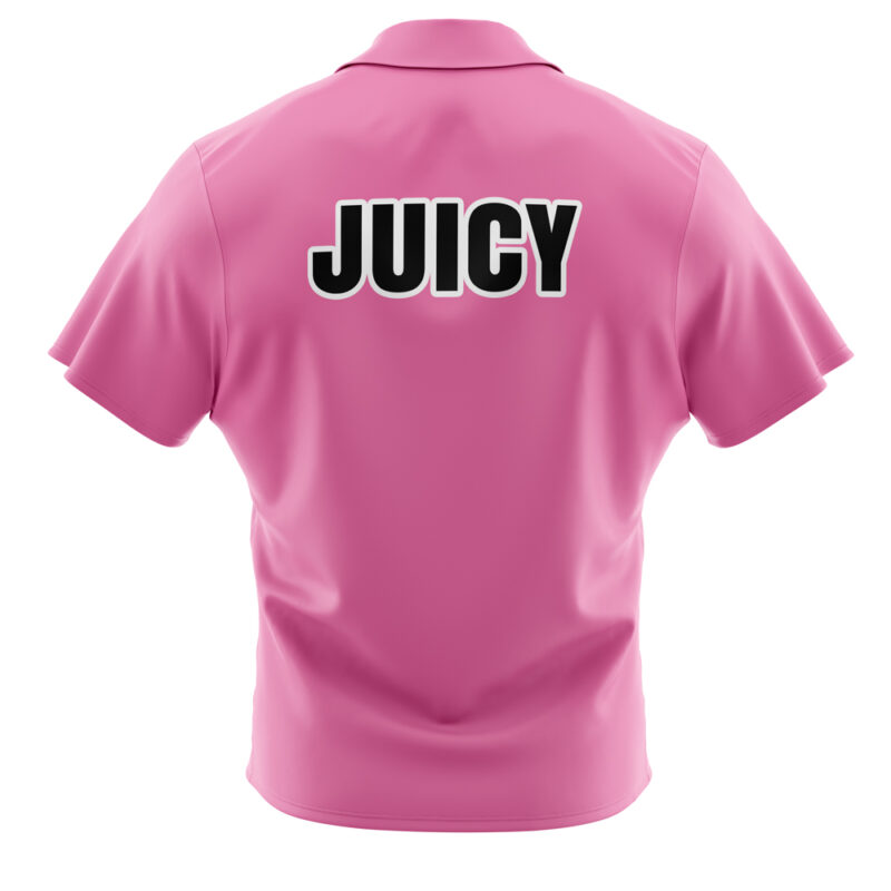 Vegeta Juicy Pink Dragon Ball Z Abridged Button Up Hawaiian Shirt