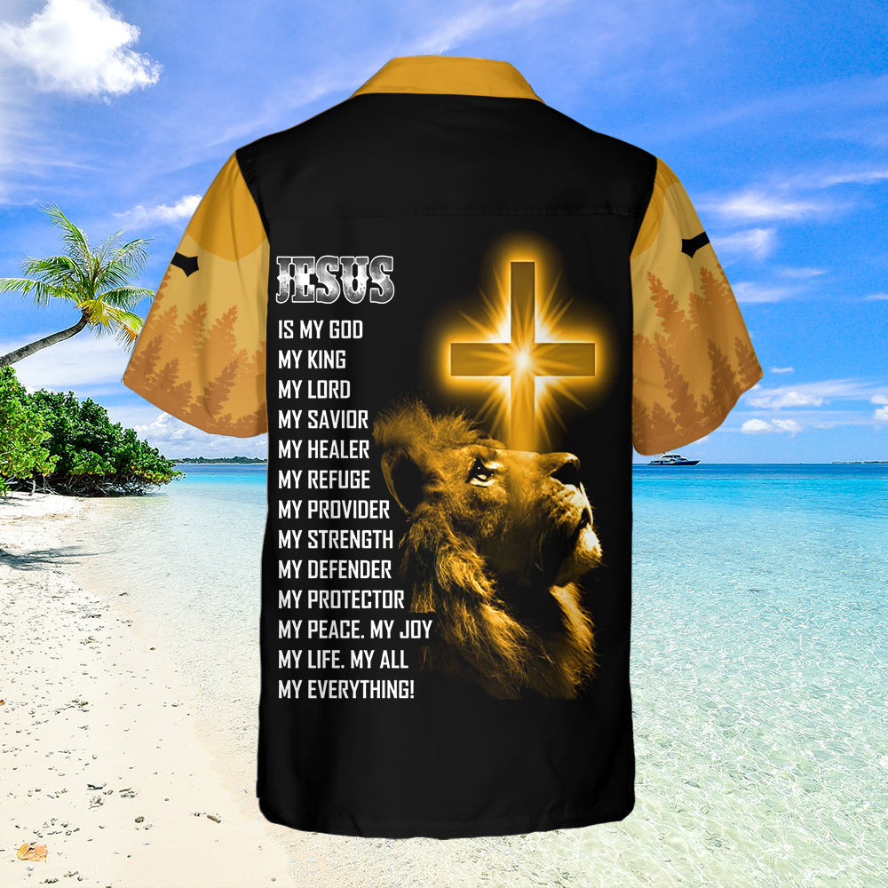 Christian Theme Is My Everything Aloha Hawaiian Shirts