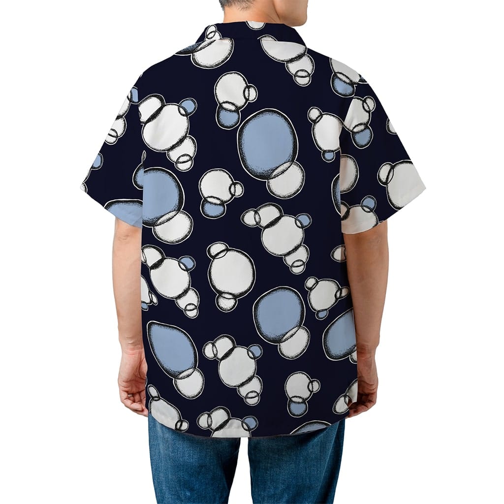 The Sopranos Tony Soprano Bubbles Pattern Hawaiian Shirt - Tazila