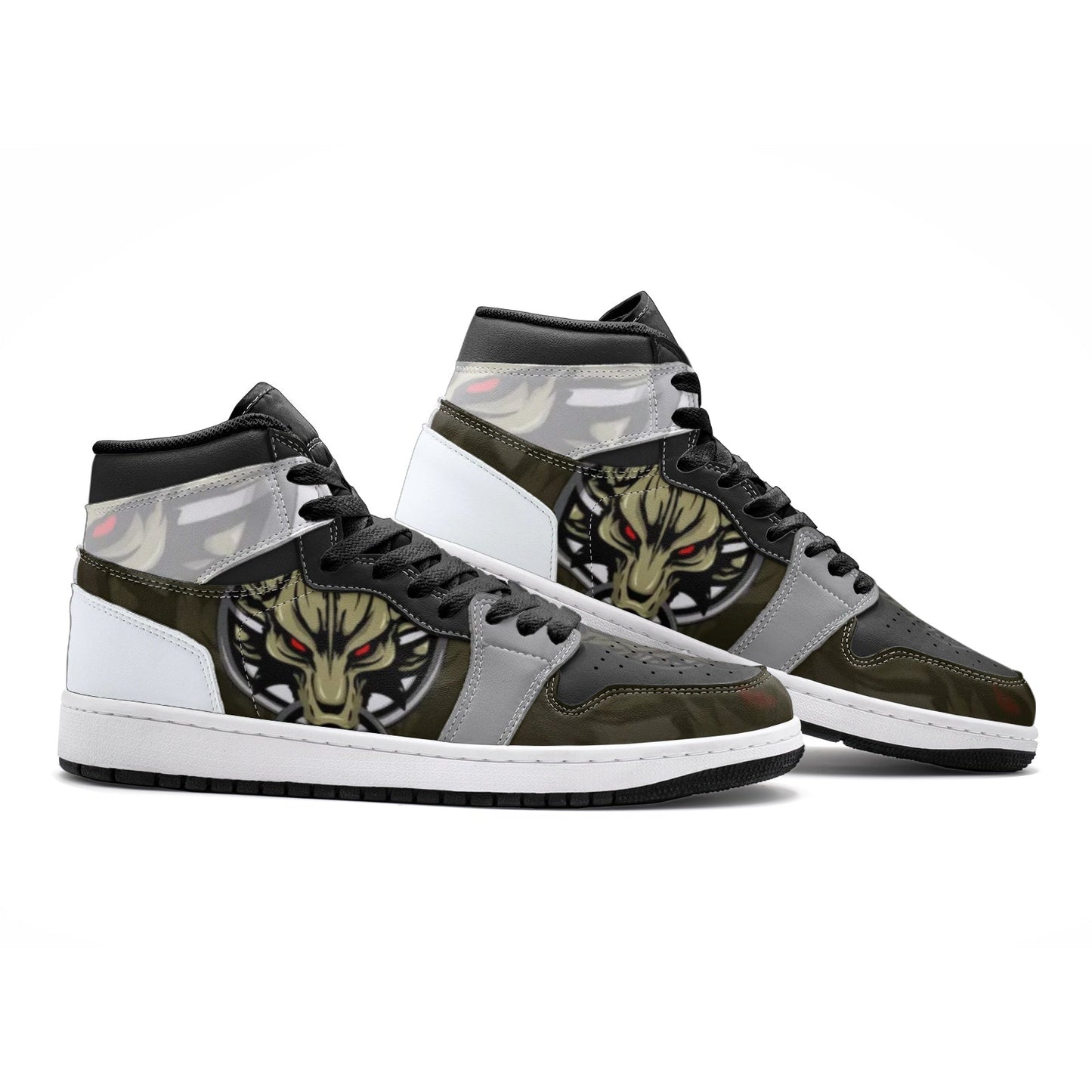 Cloud Wolf Head Final Fantasy JD1 Shoes