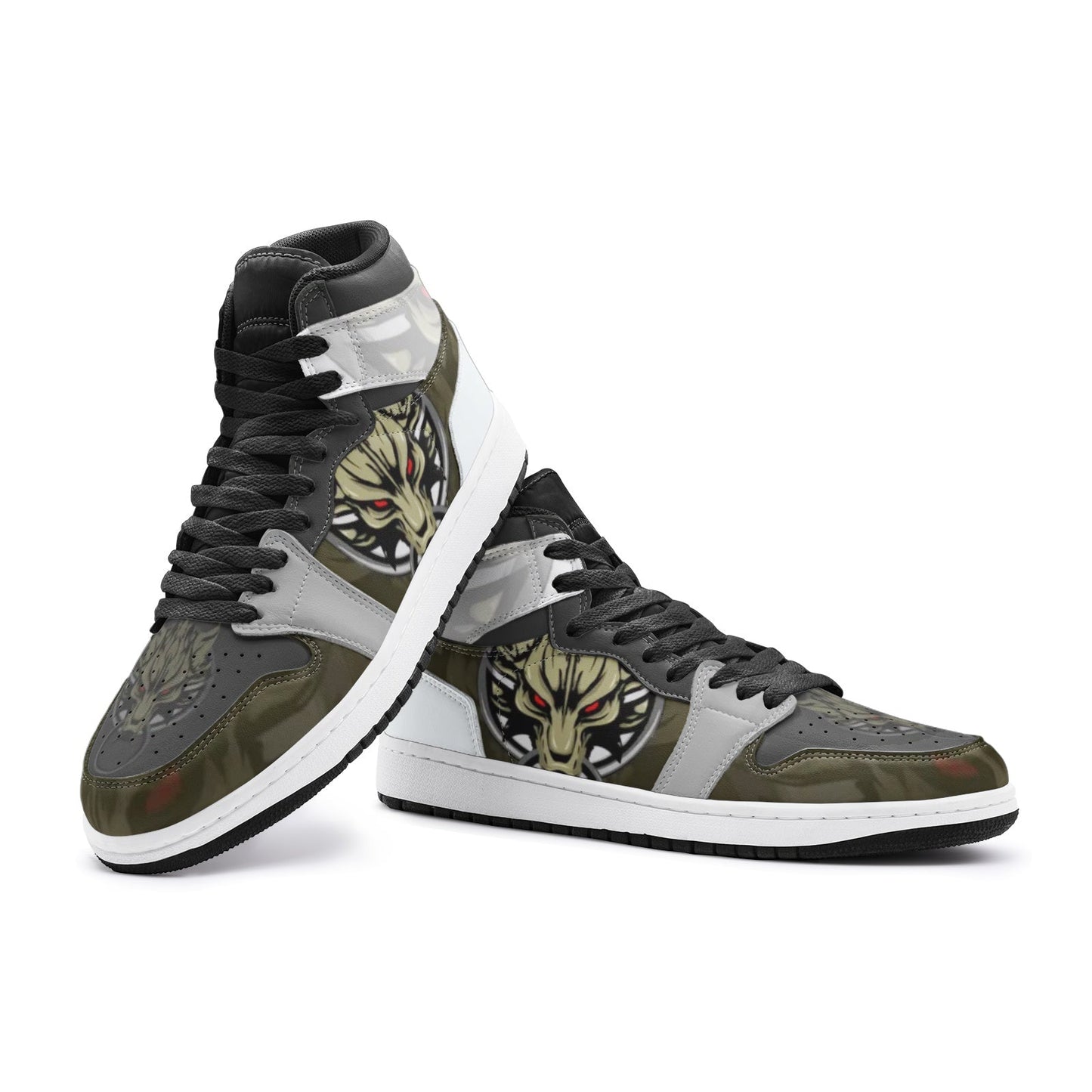 Cloud Wolf Head Final Fantasy JD1 Shoes