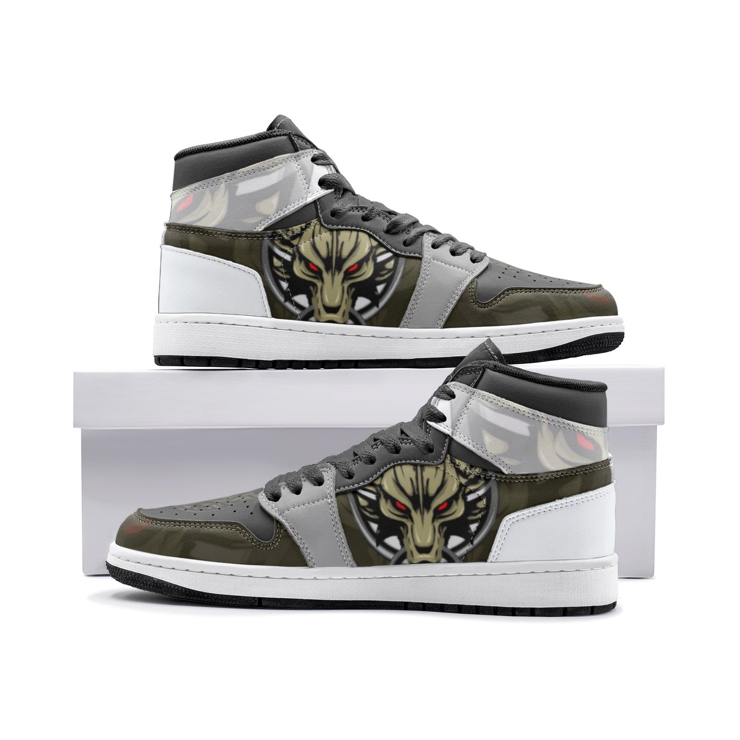 Cloud Wolf Head Final Fantasy JD1 Shoes