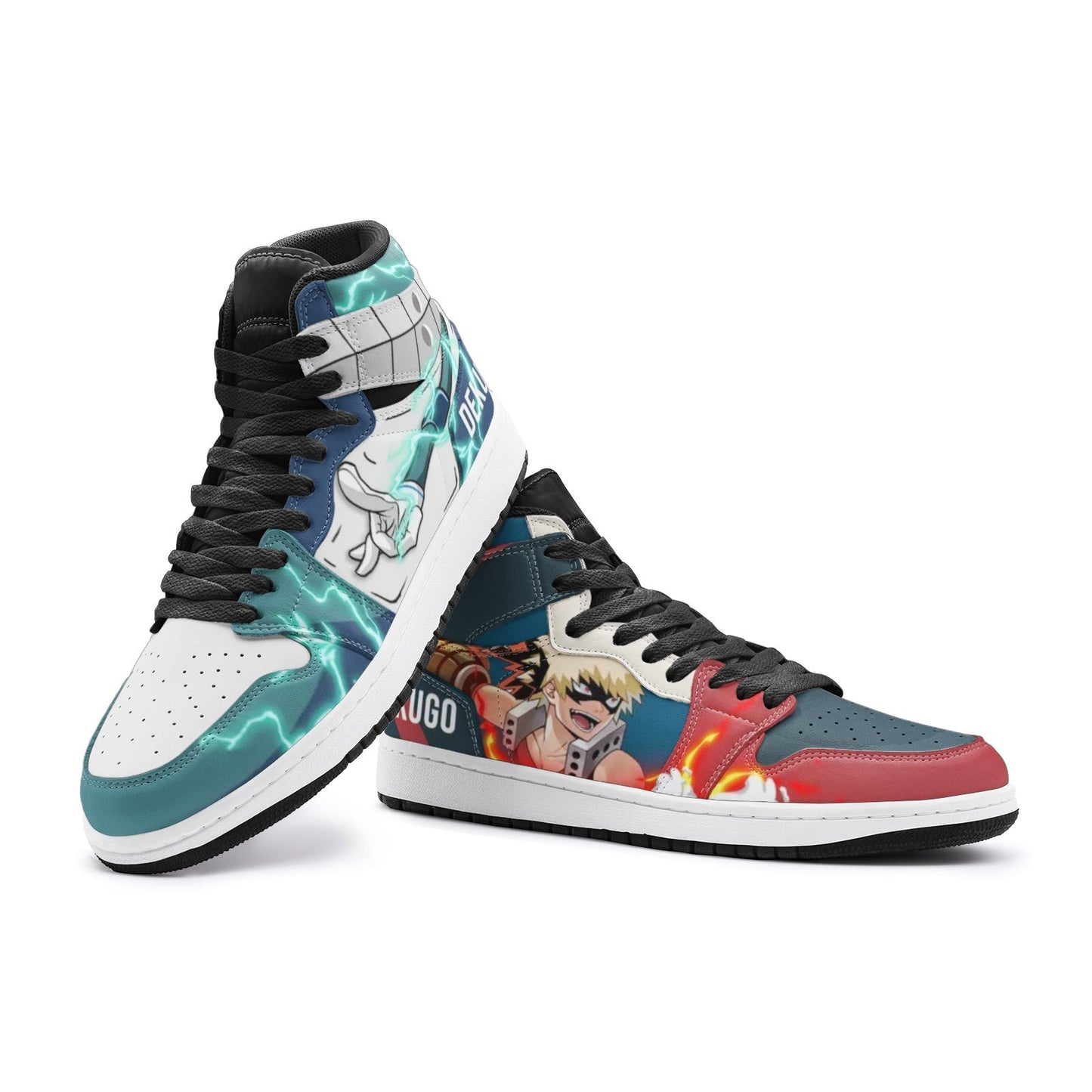 Deku and Bakugo My Hero JD1 Shoes