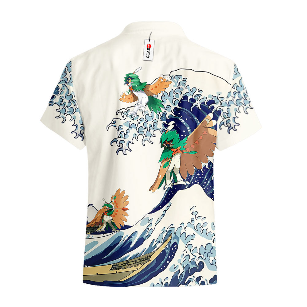 Decidueye Hawaiian Shirt - Great Wave Style