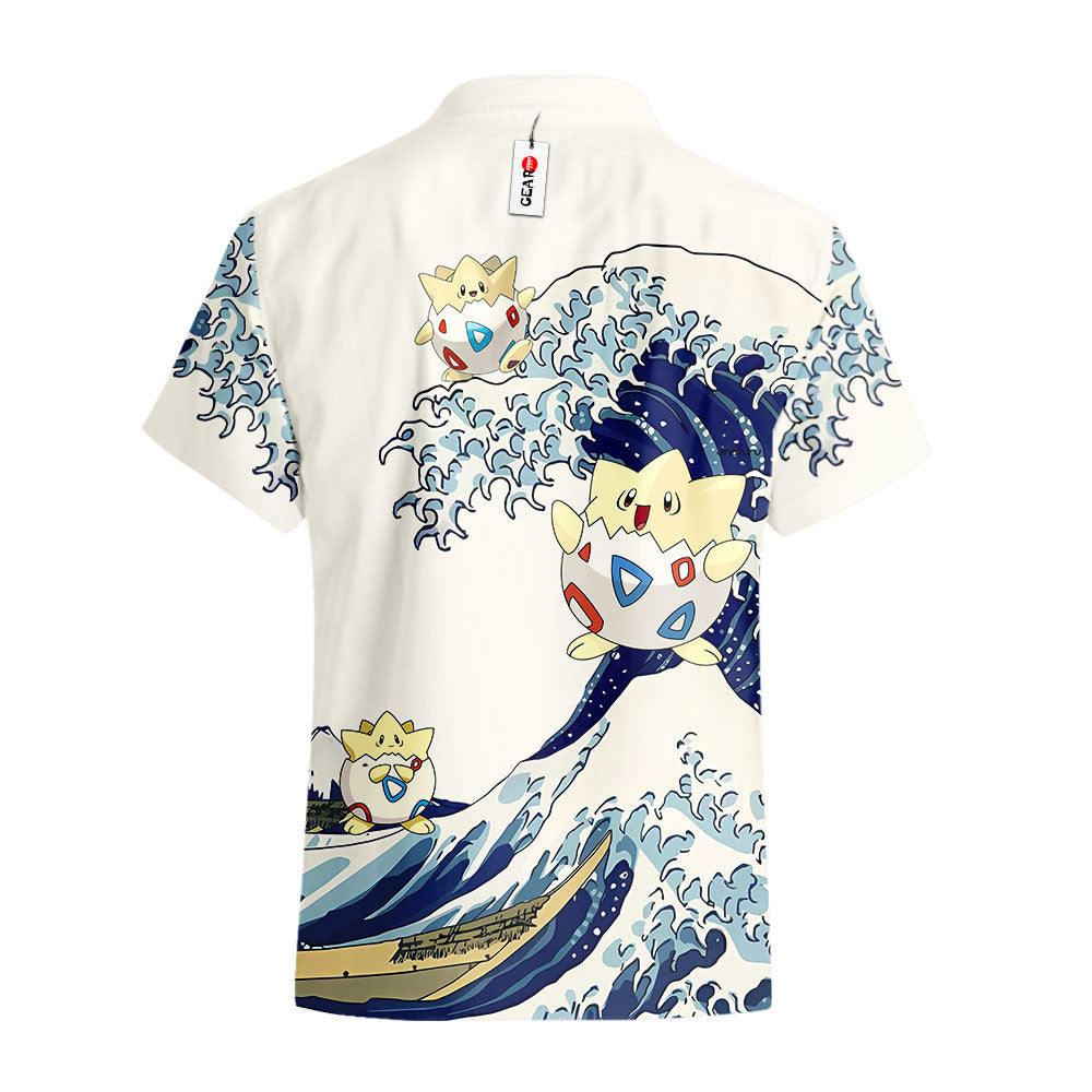 Togepi Hawaiian Shirt - Great Wave Style