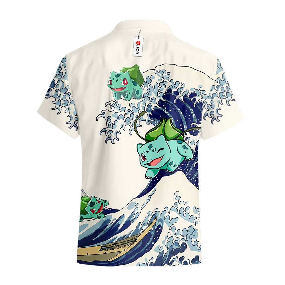 Bulbasaur Hawaiian Shirt - Great Wave Style