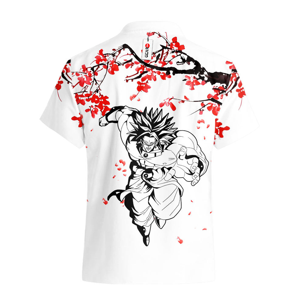 Broly Hawaiian Shirt - Cherry Blossom Style