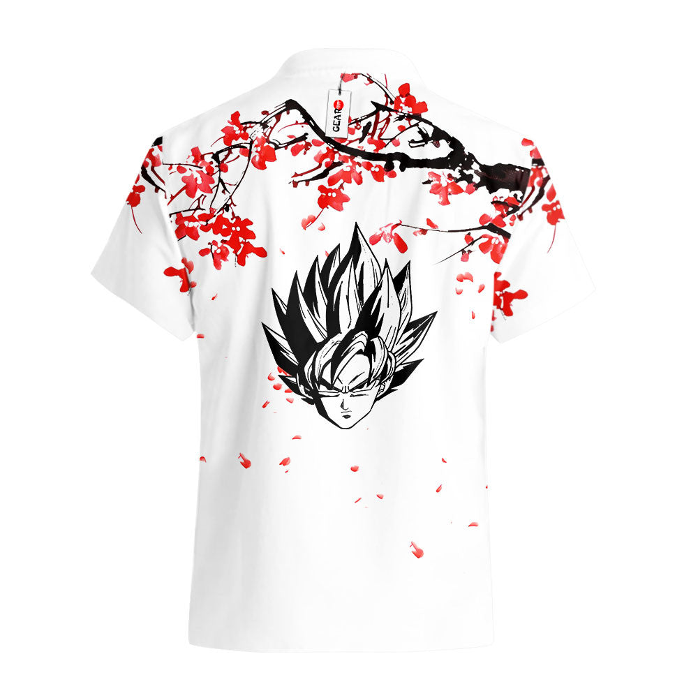 Vegito Hawaiian Shirt - Cherry Blossom Style
