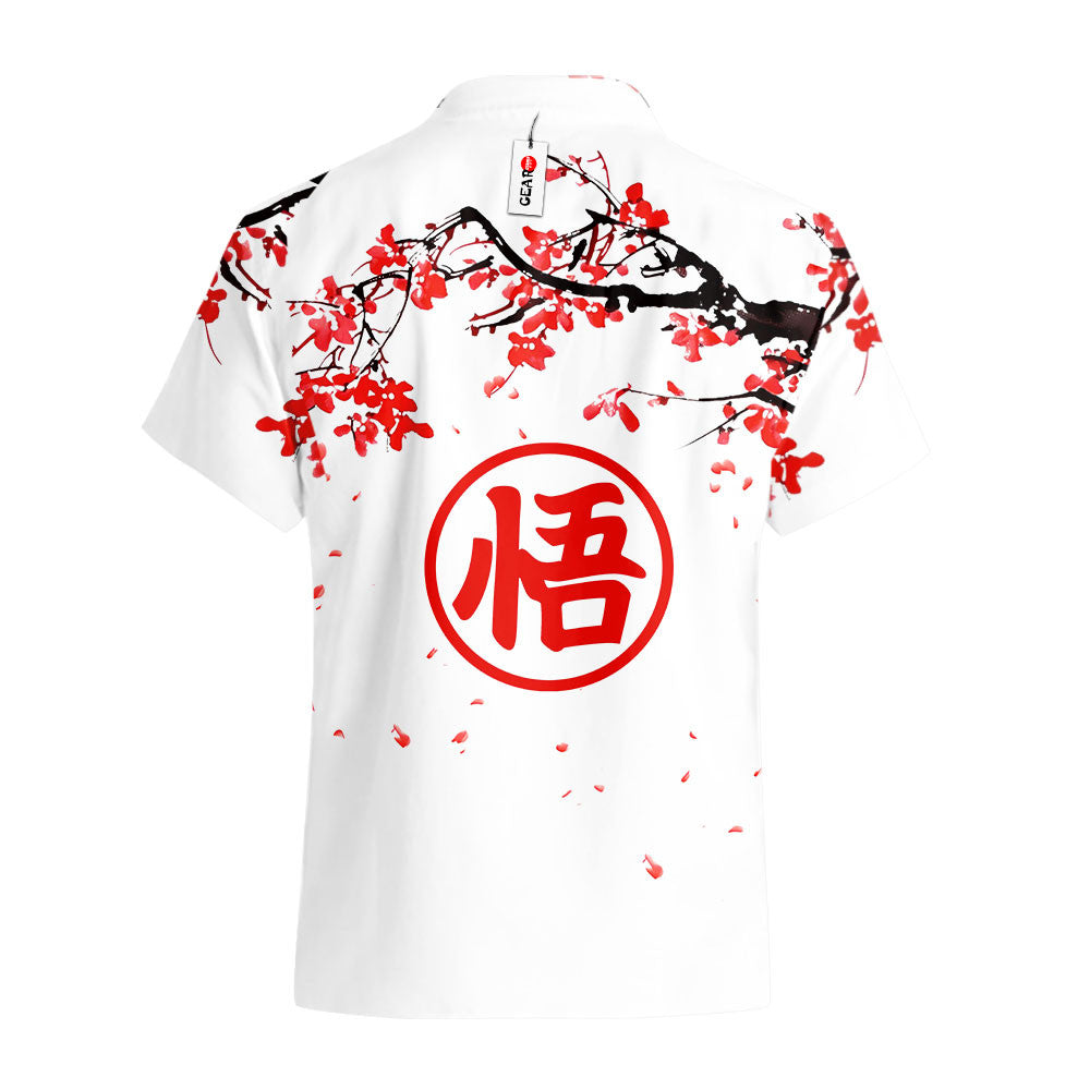 Goten Hawaiian Shirt - Cherry Blossom Style