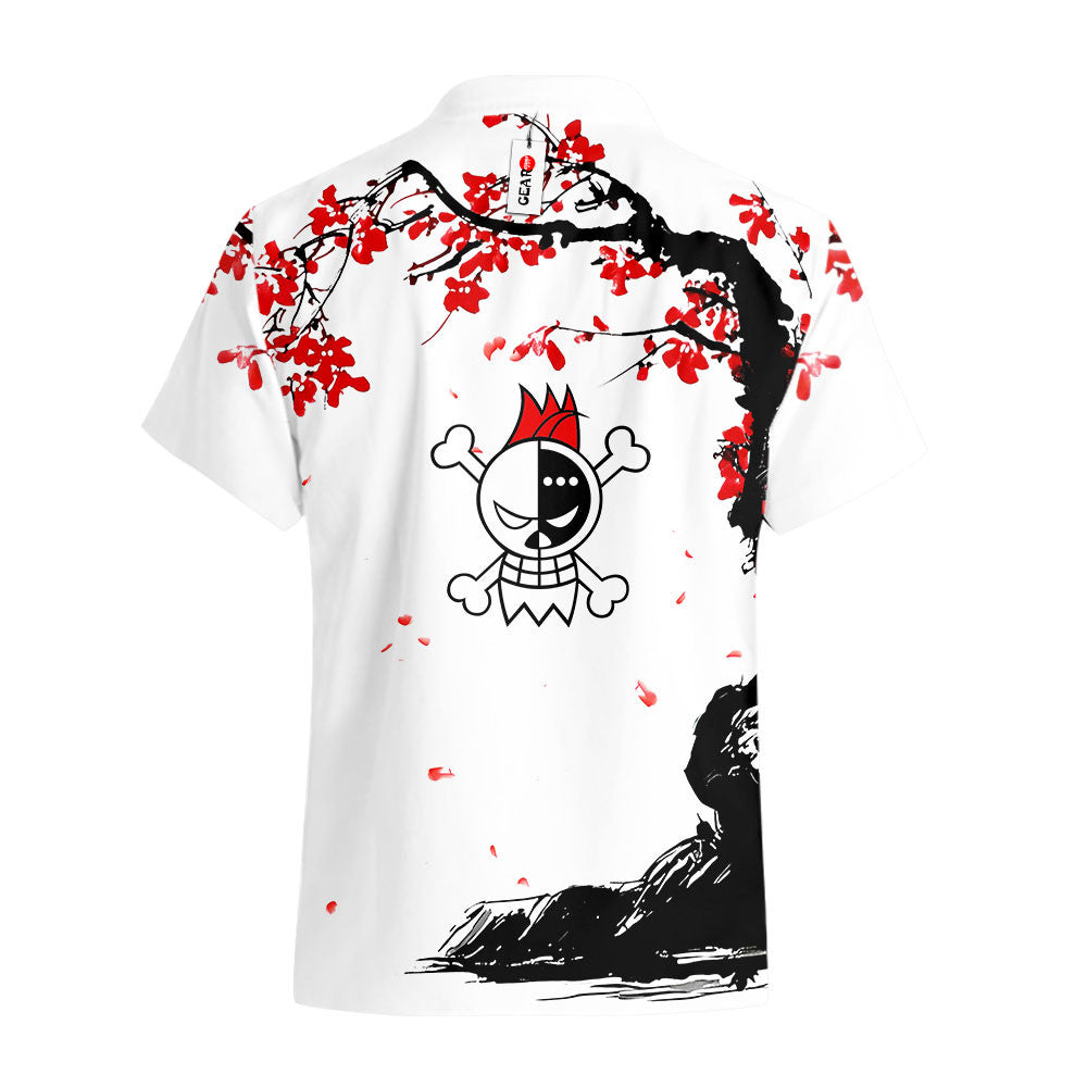Franky Hawaiian Shirt - Cherry Blossom Style