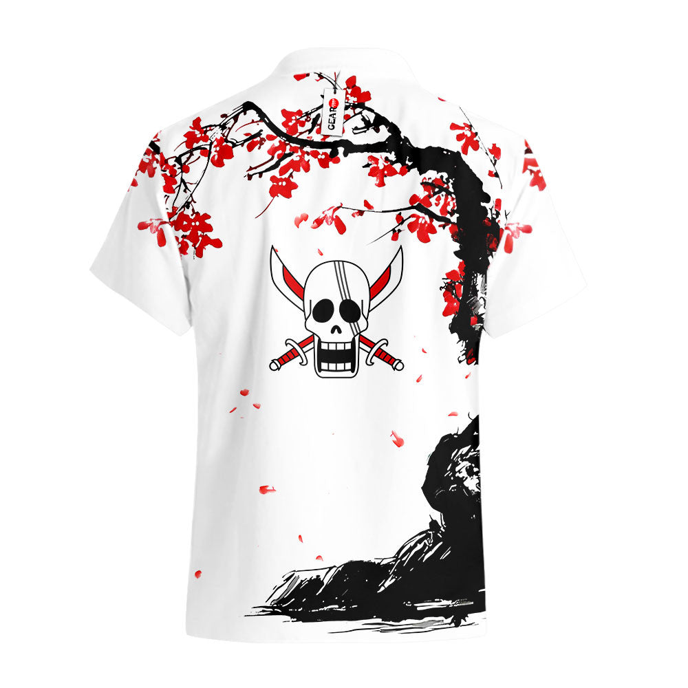 Shanks Hawaiian Shirt - Cherry Blossom Style
