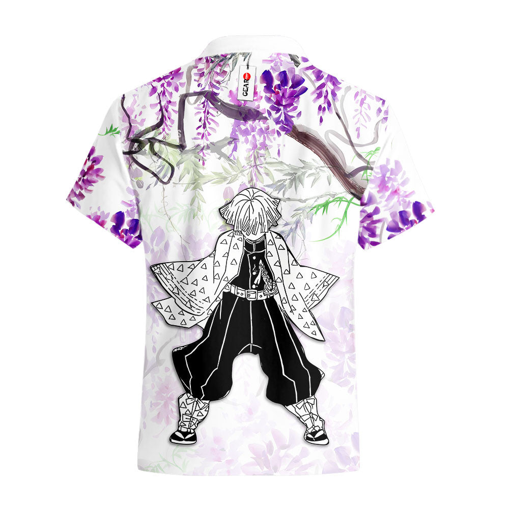Zenitsu Hawaiian Shirt - Wisteria Style