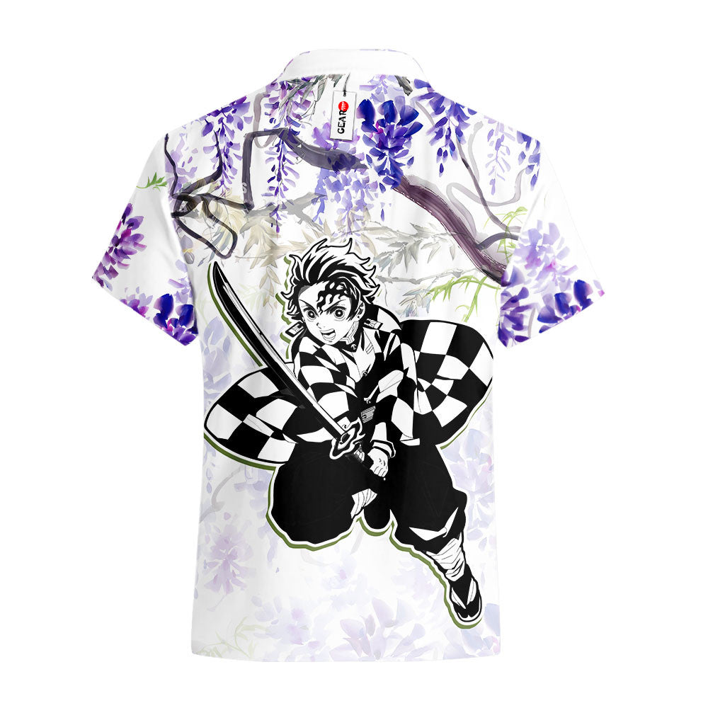 Tanjiro Hawaiian Shirt - Wisteria Style