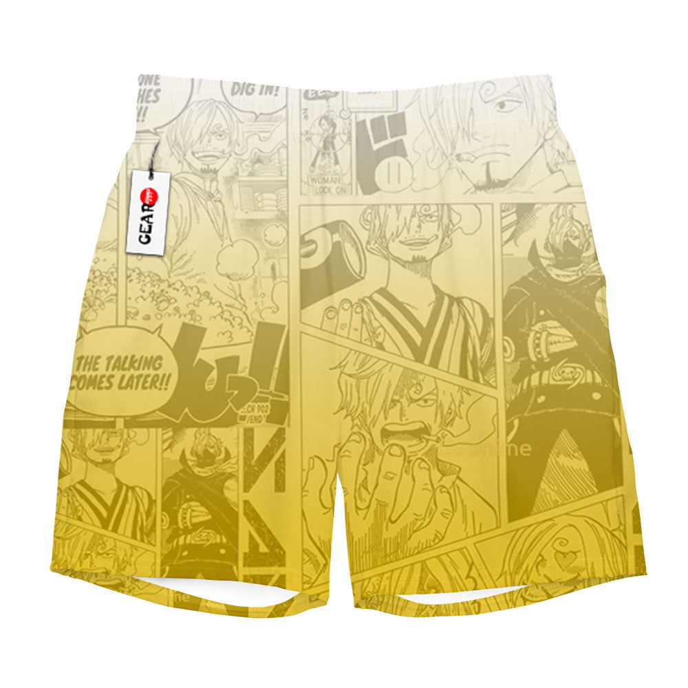 Sanji Beach Shorts Manga Edition
