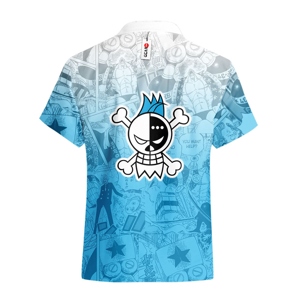 Franky Hawaiian Shirt Manga Style