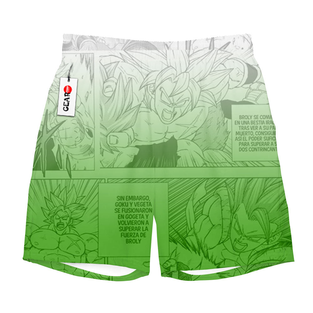 Broly Beach Shorts Manga Edition