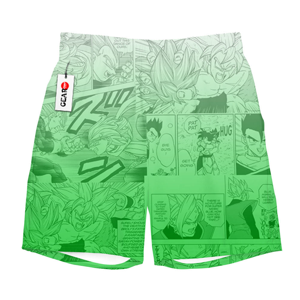 Gogeta Beach Shorts Manga Edition