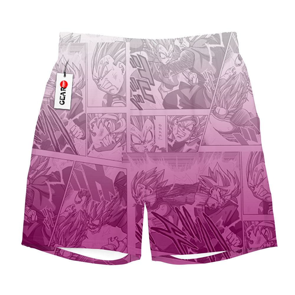 Vegeta Ultra Ego Beach Shorts Manga Edition