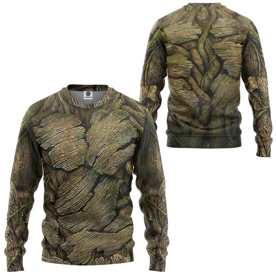 Guardian Of The Galaxy Groot Cosplay Costume Tshirt Hoodie QT207287Hc