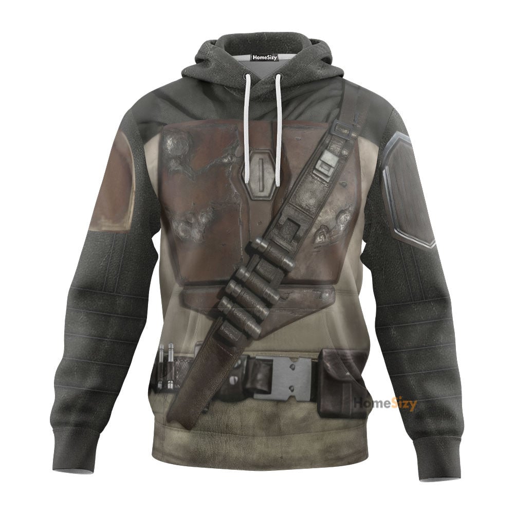 Movie SW The Mandalorian Custom Cosplay Costume Hoodie QT209489Hg