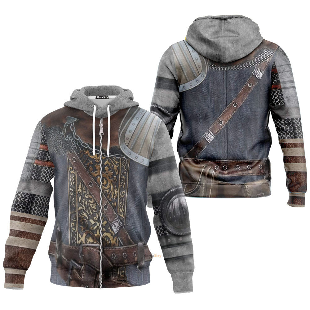 Dark Souls Chosen Undead Custom Cosplay Costume Hoodie QT204269Hf