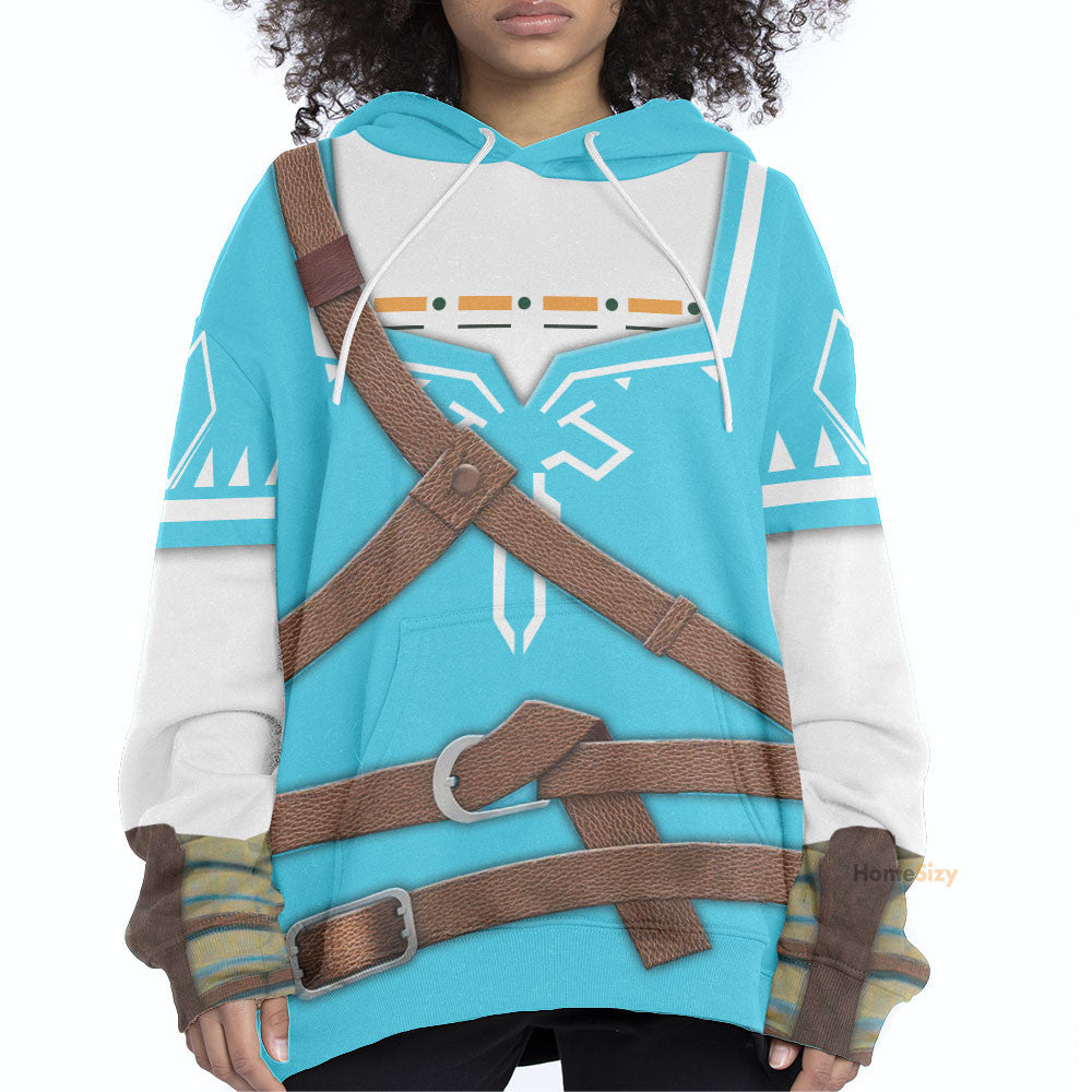 The LOZD Link BOTW Cosplay Custom Cosplay Costume Hoodie QT206189Hf