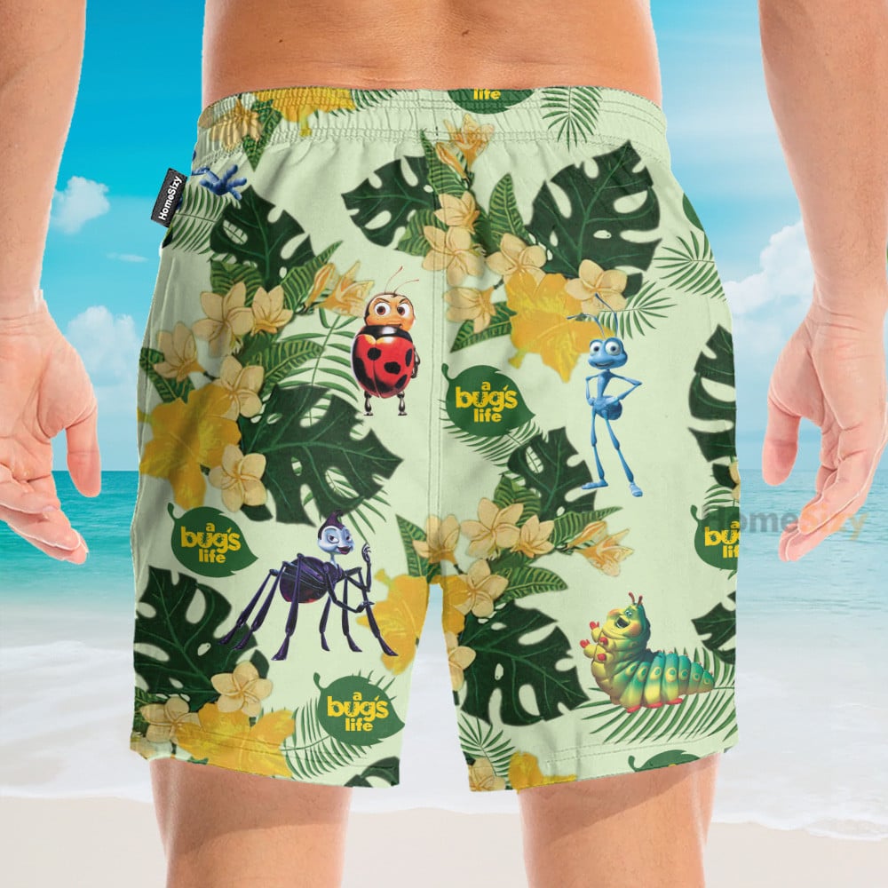 A Bug Life Funny Button's Up Shirts - Hawaiian Shirt & Beach Shorts