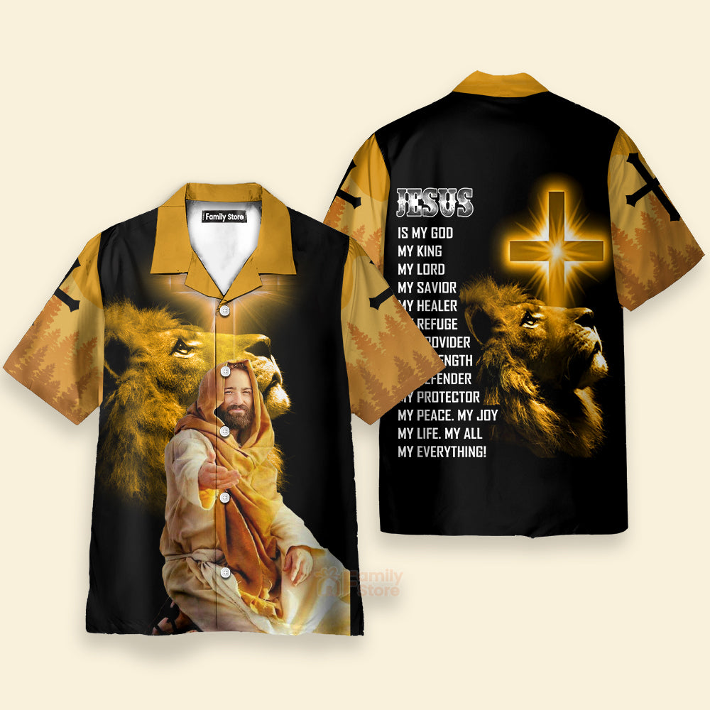 God Jesus Is My Everything Aloha Hawaiian Shirts