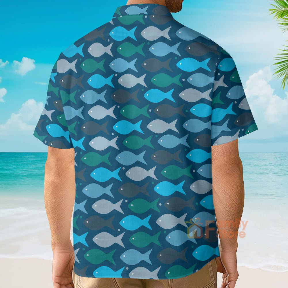 Fishes In The Deep Sea - Hawaiian Shirt