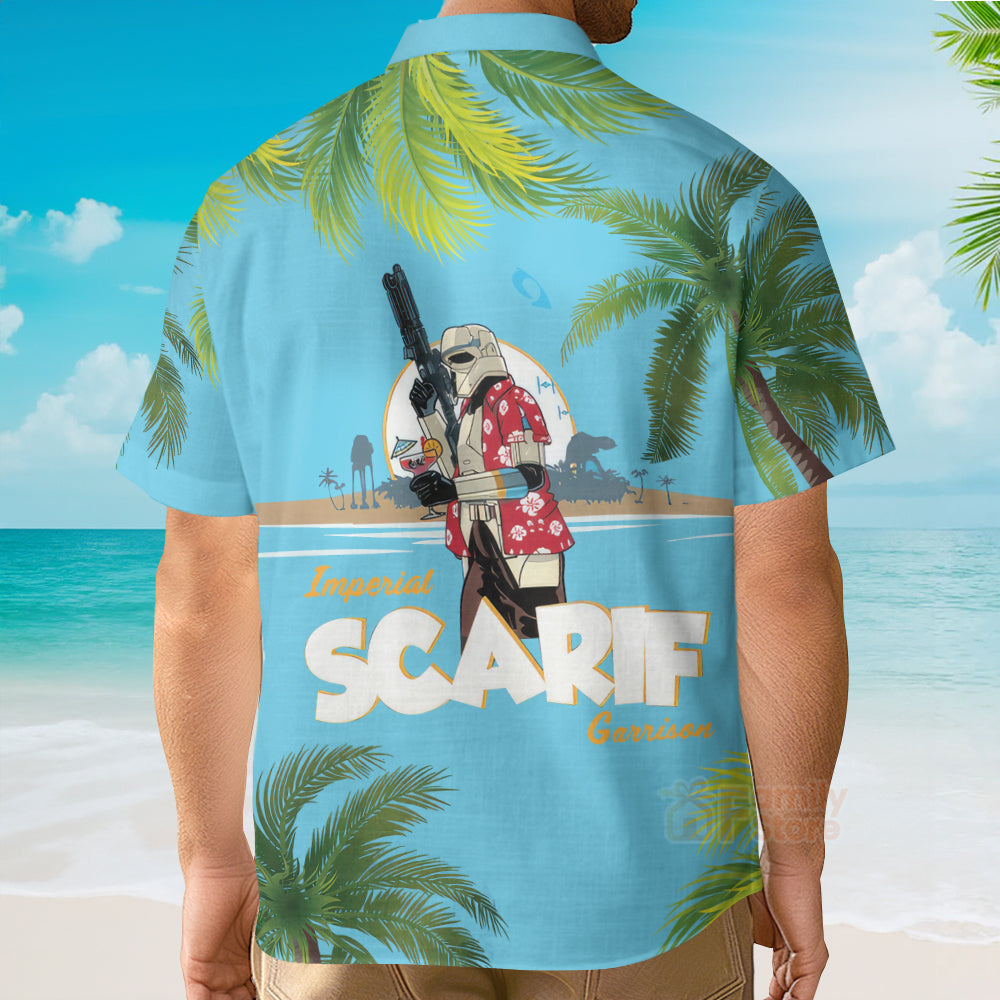 Stwa Scarif Trooper Hawaiian Shirt