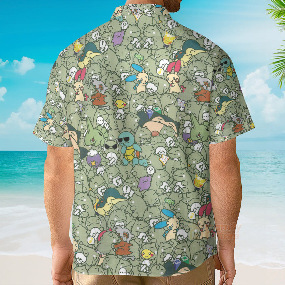Epic PoMo Pattern Hawaiian Shirt