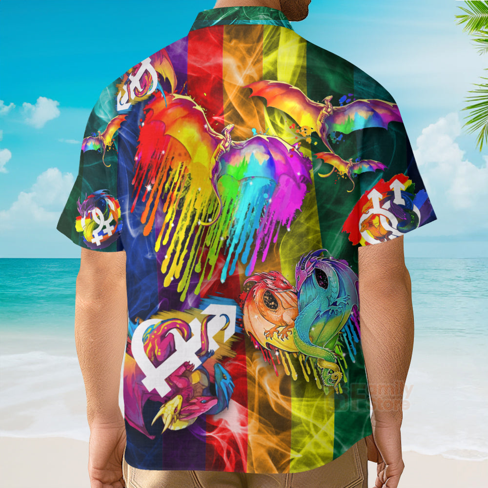 Lgbt Love Wins Pride Colorful Month Hawaiian Shirt