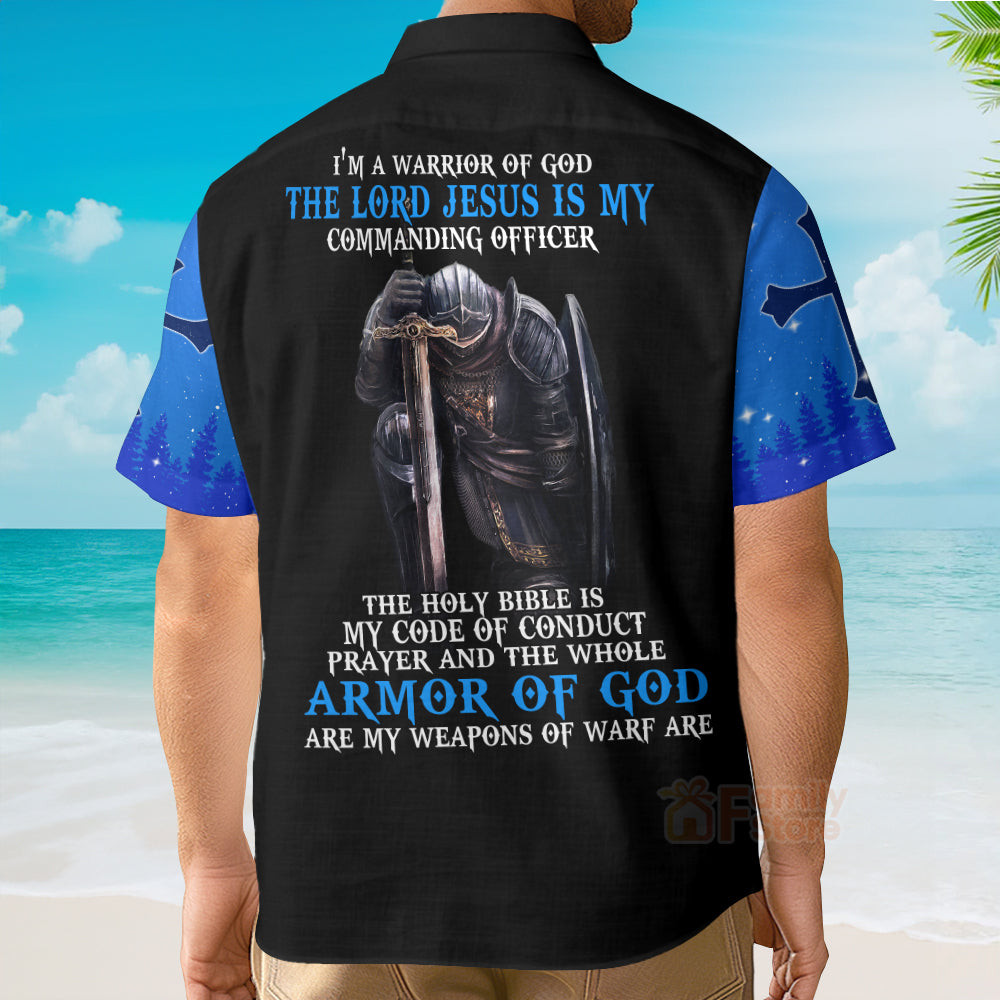 I'm A Warrior Of God Short Sleeve Hawaiian Shirt
