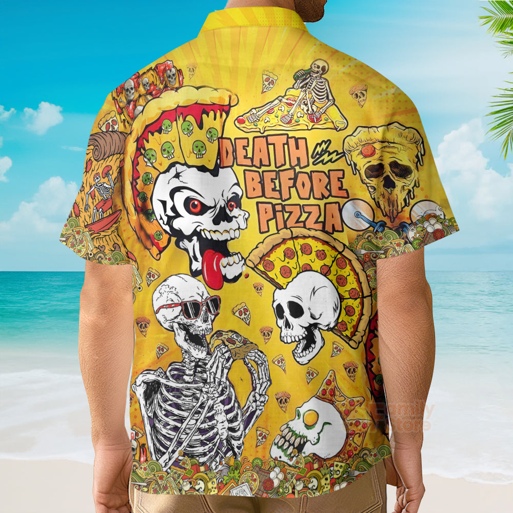 Funny Food You Can't Spell Sausage Without USA Funny Hawaiian Shirt