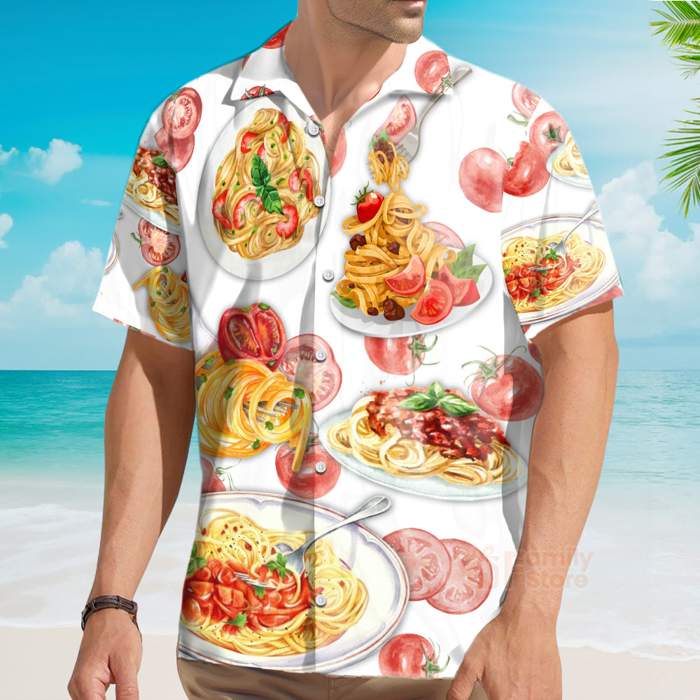 Food Pasta Make Me Happy Delicious Meal - Hawaiian Shirt