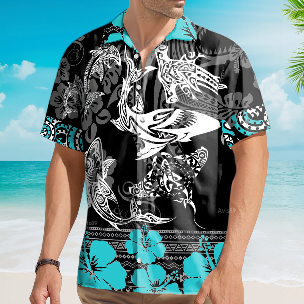 Shark Love Life - Hawaiian Shirt
