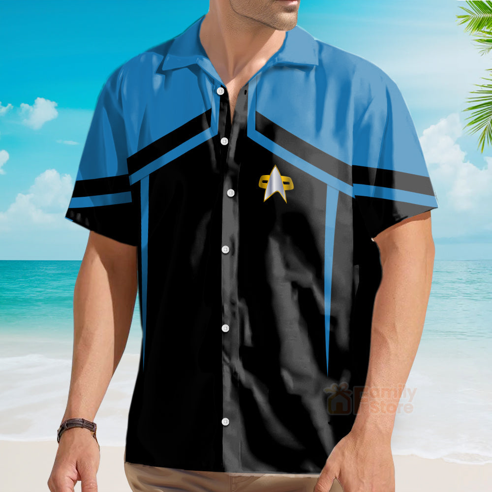 SaTr Sciences Starfleet Circa Cool - Hawaiian Shirt