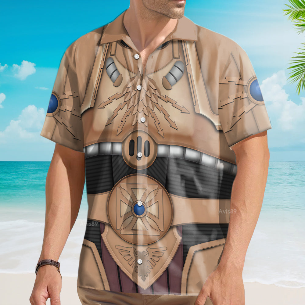 Allarus Custodian Osyr Archimaxes Adeptus Custodes - Costume Cosplay Hawaiian Shirt