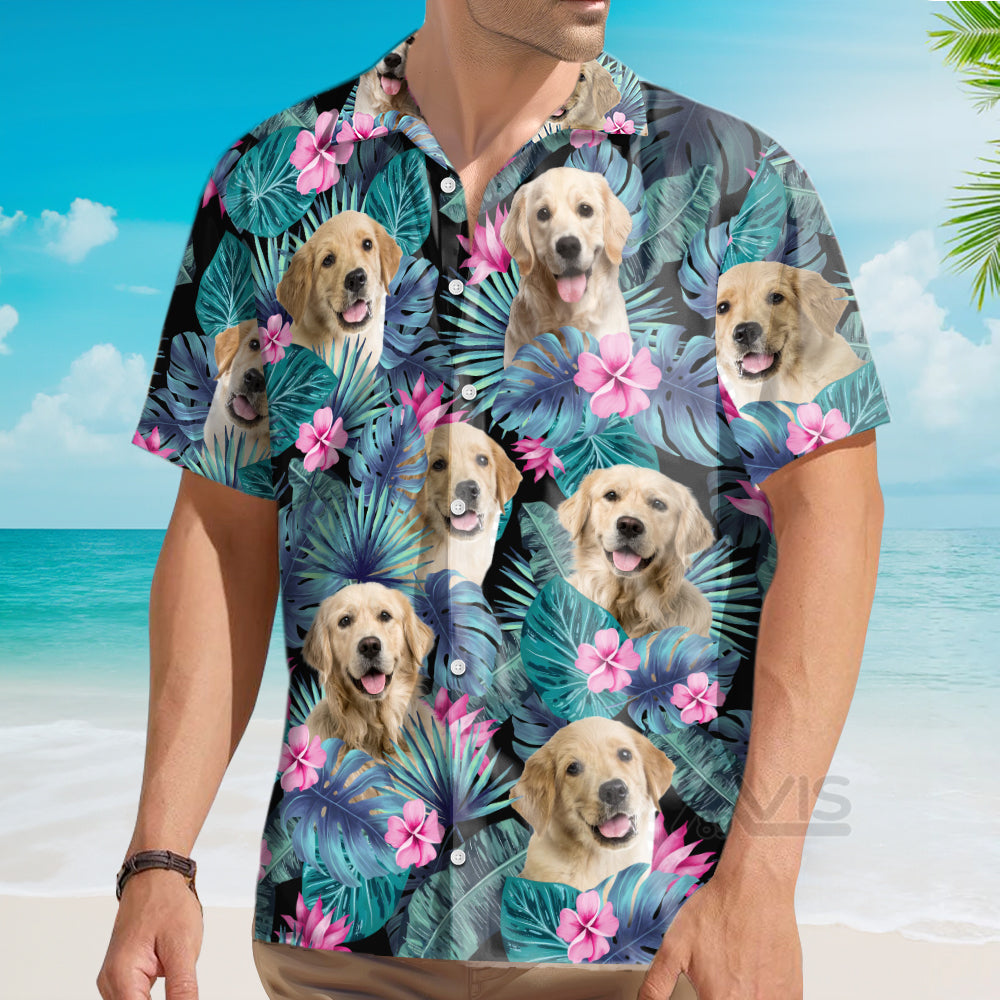 Tropical Golden Dog Hawaiian Shirt Summer Vibe