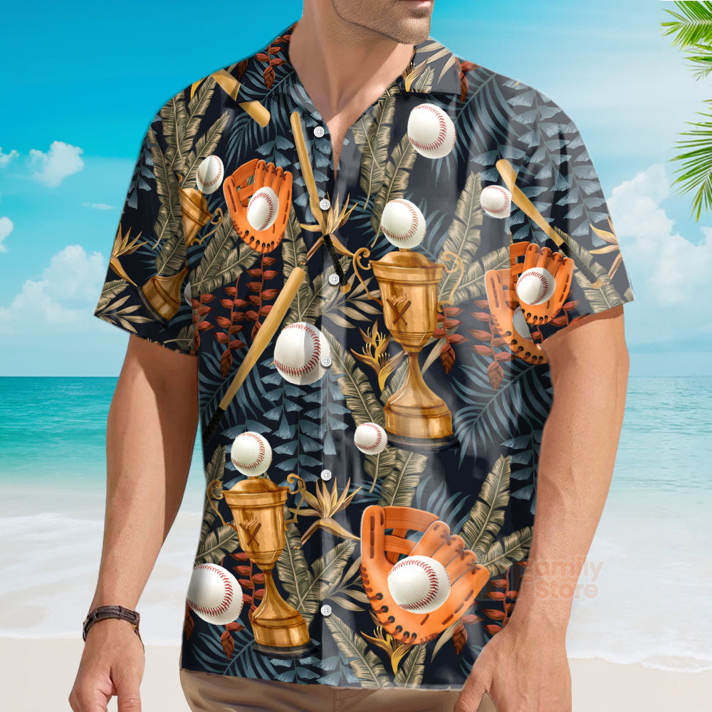 BaseBall Hawaiian Shirts PN303061Lb