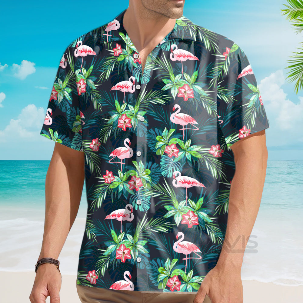 Flamingo 08 Hawaiian Shirt