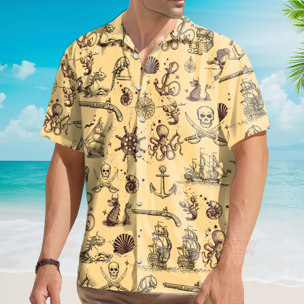 Margarita Cocktail Pattern Hawaiian Shirt