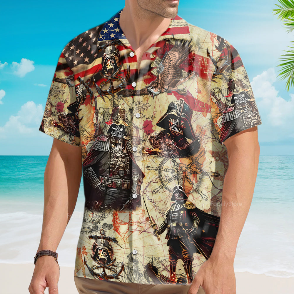 Independence Day Starwars The Anchor Drops - Hawaiian Shirt