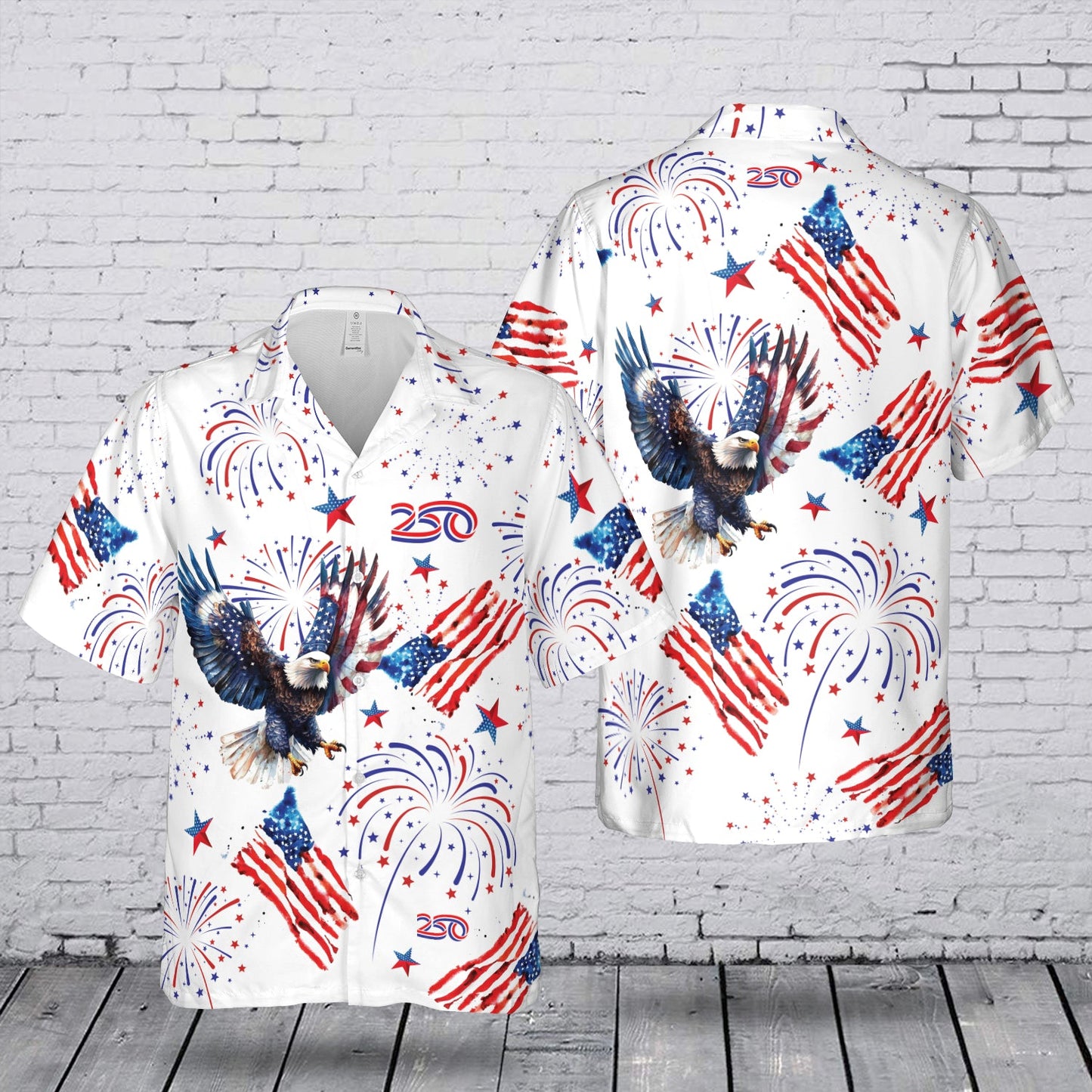 America 250th Anniversary 1776-2026 Hawaiian Shirt